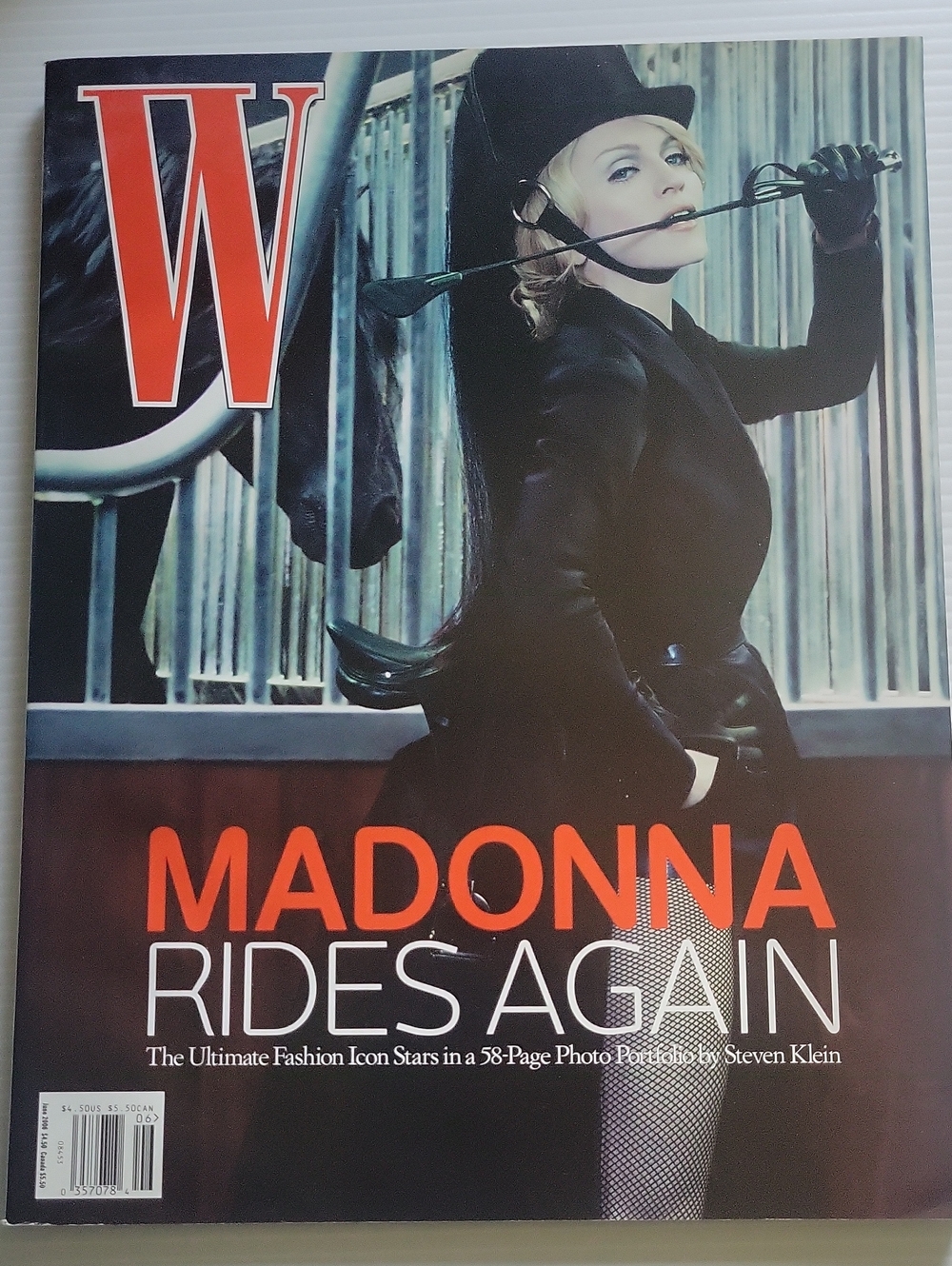 W Magazine, Madonna Cover 2006